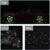 2023 20PCS Car Wheel Hub Reflective Sticker Anti Collision Luminous Reflective Stripe for Car Wheel Rim Tape Exterior Decoration