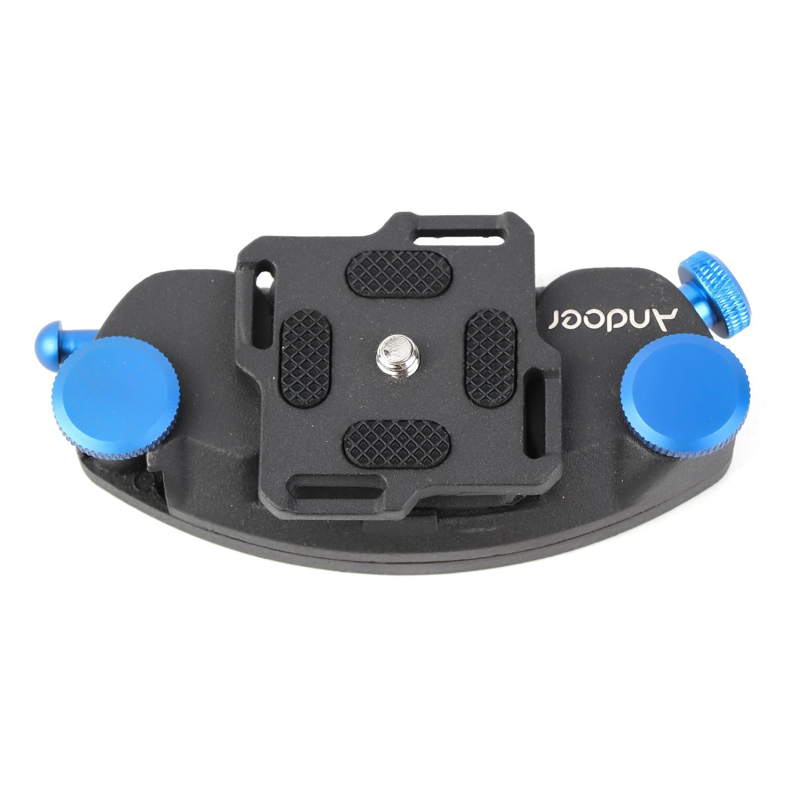 

Metal Quick Release Belt Buckle Camera Waist Belt Strap Buckle Button Mount Clip for DSLR Cameras синий