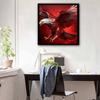New Arrival 5D DIY Full Circle Diamond Painting "Red Flying Eagle" Embroidery Cross Stitch Home Decor Gift