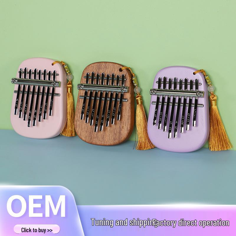 

Mini Thumb Piano Kalimba: Beginner s Portable 8-Note Finger Instrument