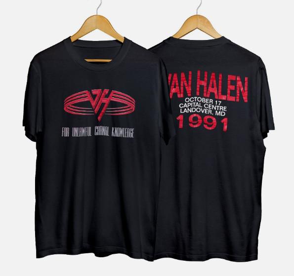 

1991 Van Halen For Unlawful Carnal Knowledge Tour T-Shirt 4XL