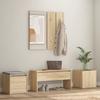 Exclusive House - Sonoma Oak Engineered Wood Hallway Furniture Set