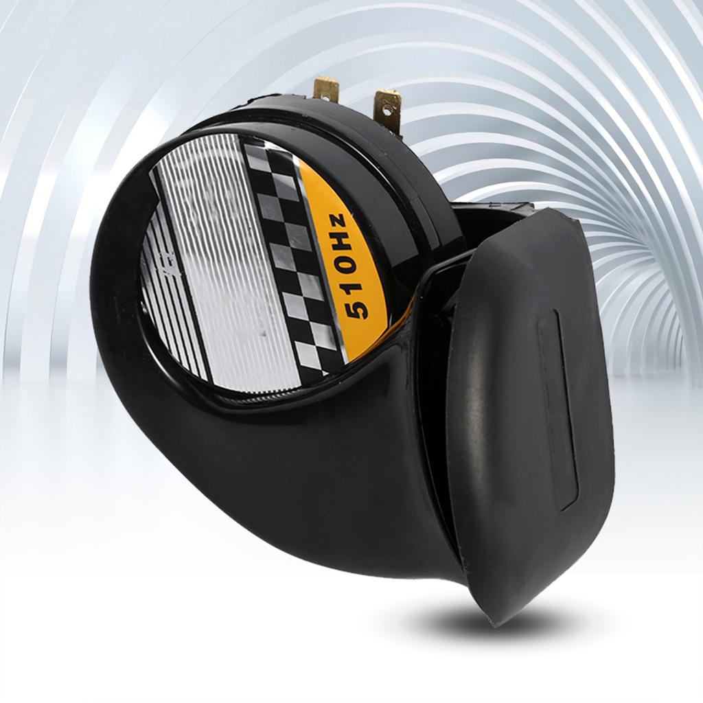 Snail Air Horn Snail Motorcycle Speaker Mini Loud Electronic Snail Horn For Motorcycle Loud Voice Speaker 12V 510HZ