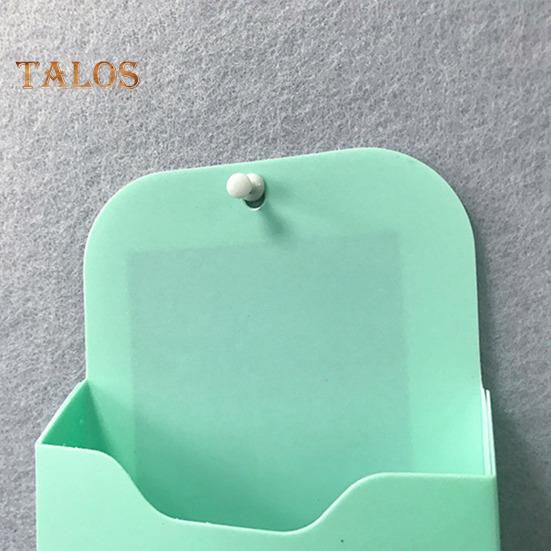 Magnetic File Holder Storage Box Solid Color Large Capacity Full Size Magnetic Pocket Wall Hanging File Organizer
