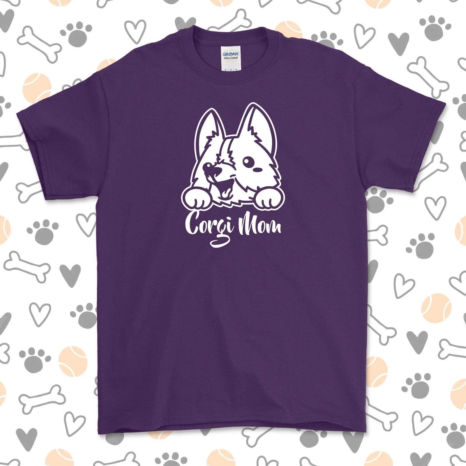 Corgi Mom T-Shirt | Pembroke Welsh Corgi | Pick Your Color! | Dog Mom | XL