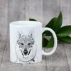 Czechoslovakian Wolfdog, Czechoslovak Vlcak - cup with a dog, cute cup with graphics, a gift with your photo from the Art-Dog brand