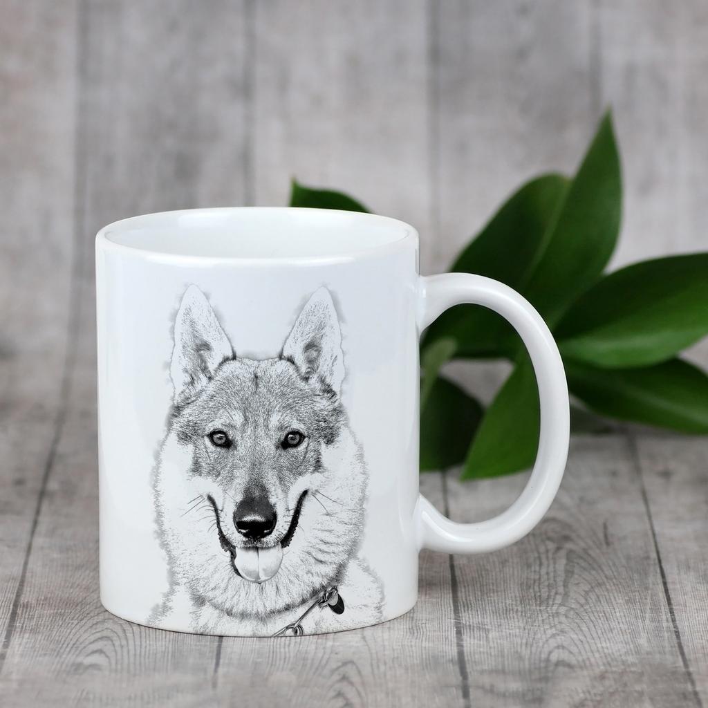 Czechoslovakian Wolfdog, Czechoslovak Vlcak - cup with a dog, cute cup with graphics, a gift with your photo from the Art-Dog brand