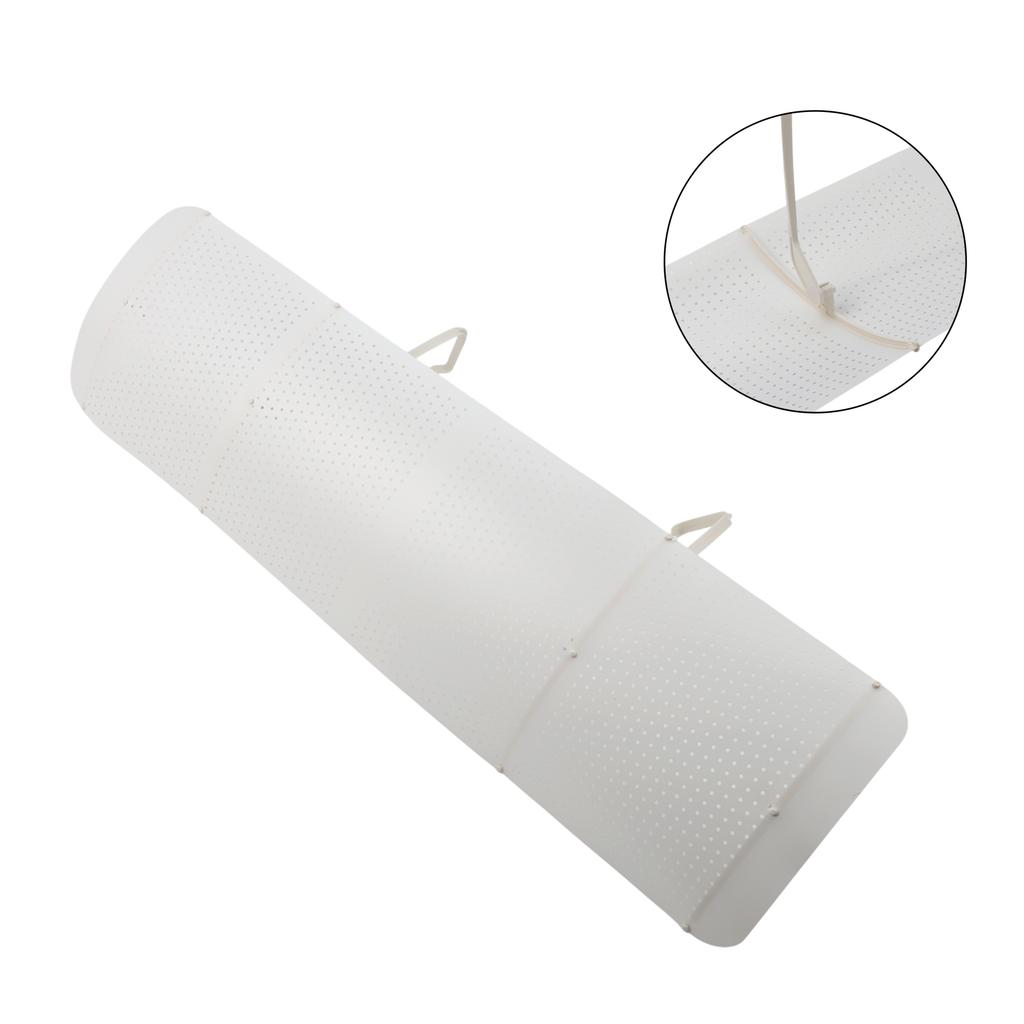 Air Conditioner Wind Deflector 90x27cm Adjustable Air Conditioning Windshield Anti-Direct Blowing Retractable Outlet Baffle