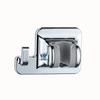 Shower Head Holder 90° Rotatable Adhesive No Drill Wall Mount Removable Bracket for Bathroom Shower Accessory