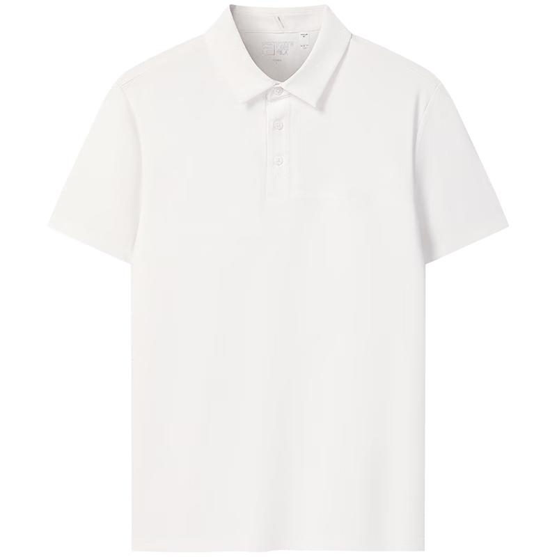 FILA Men's Knit Short Sleeve Polo Shirt