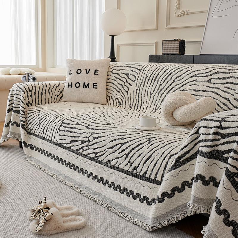 Chenille Sofa Towel Full Cover Cloth Ins Style Four-season Universal Sofa Cover Blanket High-end One-piece Sofa Cover