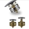 Replacement Bathtub Drain Parts Brass Spring Parts with Filter Screen Chrome Basin Pop up Corver Drain Accessories Parts