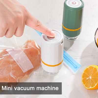 Miniaturní vakuová zatavovačka s opakovaně použitelnými sáčky Nízká hlučnost Silné sání Dobíjecí přenosná ruční vakuová zatavovačka Food Saver