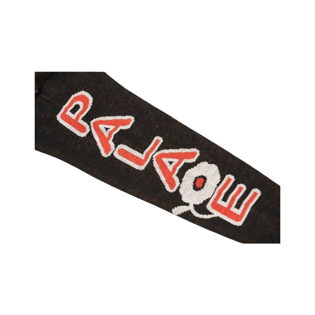 Palace Ss21 Dog Pattern Crewneck Sweater Unisex Sweater Black P20KW030