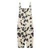 Rompers For Women Summer Casual Sleeveless Overall Comfy Loose Spaghetti Strap Romper Fashion Jumpsuit With Pockets