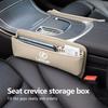 ZAG1 2026 Hot Interior Stickers Car Seat Gap Storage Box PU Organizer Case For Lexus RX330 IS250 Ct200h ES300h RX350 IS300h NX300h RX