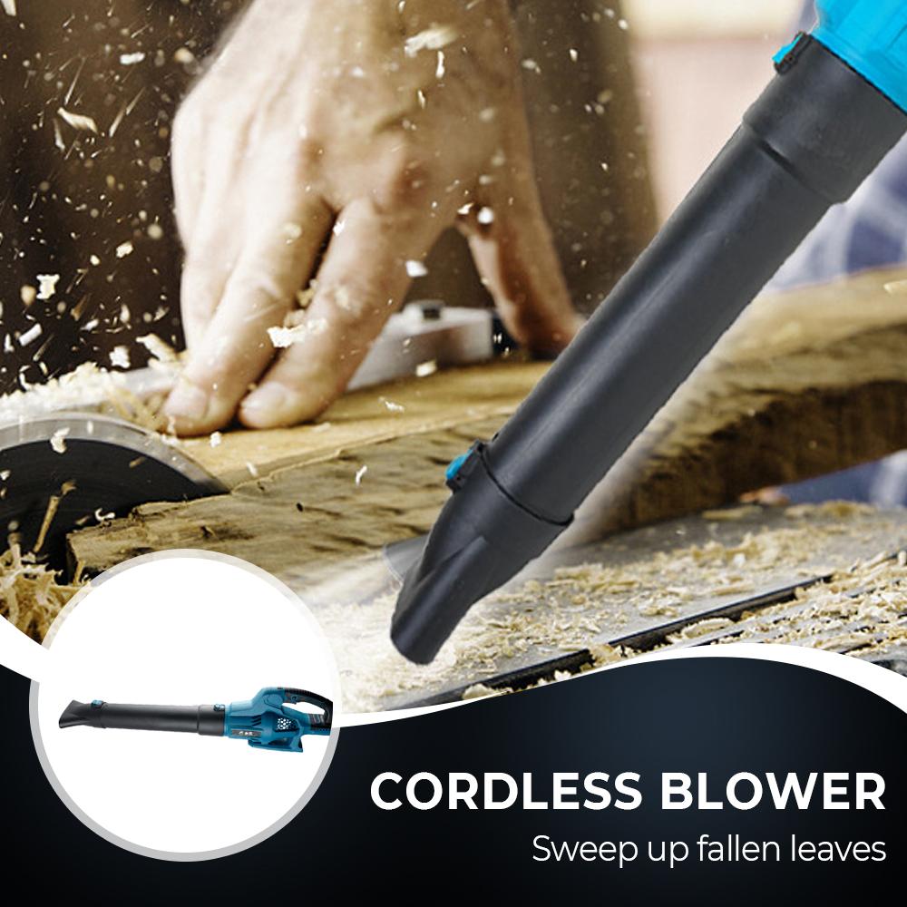 21000RPM Cordless Electric Air Blower Handheld Leaf Blower Dust Collector Sweeper Garden Tools For Makita/Dewalt 18-21V Battery