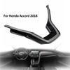 2× Carbon Fiber Style Steering Wheel Frame Cover Trim For Honda Accord 2018 2019