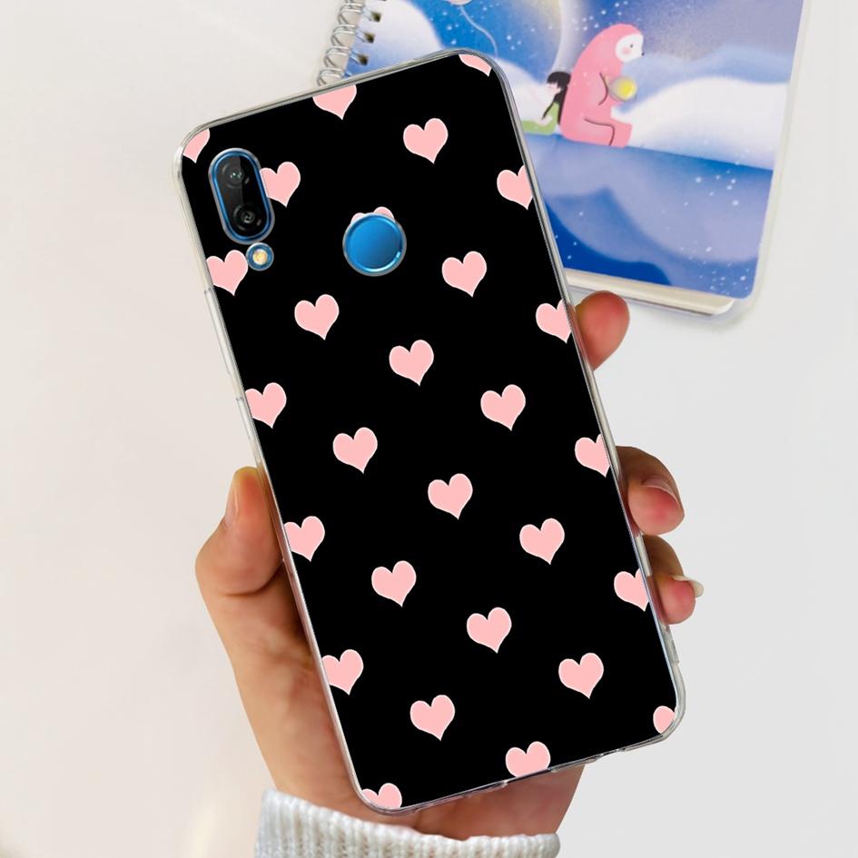 Case For Huawei P20 Lite Cover Cute Astronaut Cartoon Slim Clear Soft Silicone Back Phone Cover For Huawei P20Lite ANE-LX2 Funda