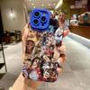 New Creative Monkey Pattern Phone Case For iPhone 16 Pro Max 15 14 13 12 11 XS X XR 7 8 Plus SE  Shockproof Soft Cover