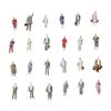 Set of 25 Miniature City Figures In Assorted Poses Ideal For Architecture Models And School Projects Model Building Kits