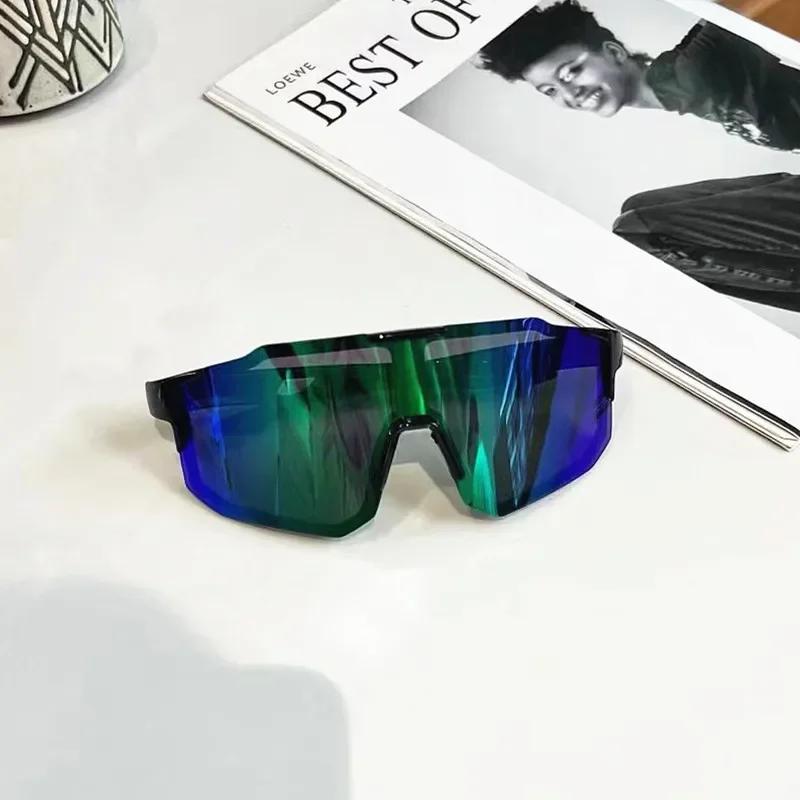 

Outdoor Sports Hiking Skiing Cycling Glasses Man Windproof UV Protection Sunglasses European Big Frame Eyewear 1PC