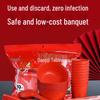 Rice Husk Disposable Tableware Set
