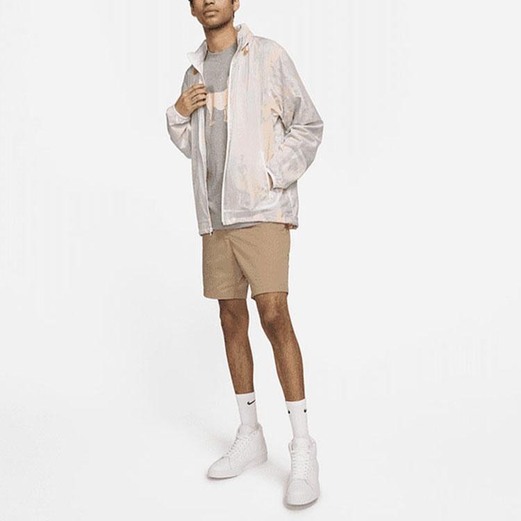 Nike SB x The Killing Floor Crossover Woven Skateboard Hooded Jacket Asia Edition White Men's DA1375-100