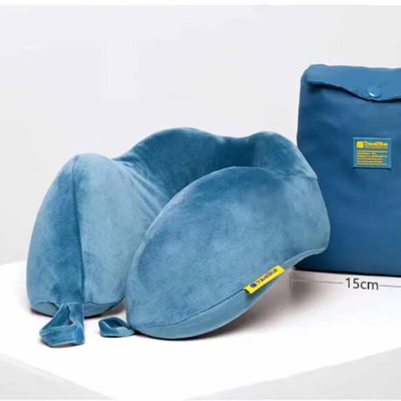 Travel Blue Memory Foam U-shaped Travel Neck Pillow