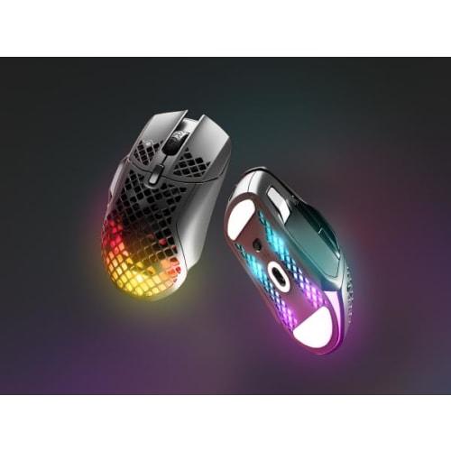 SteelSeries Gaming Mouse Wireless Aerox 5 Wireless Ultra Lightweight 9 Buttons Fast Response Splashproof Dustproof IP54 Standard Fast Charging Long Us