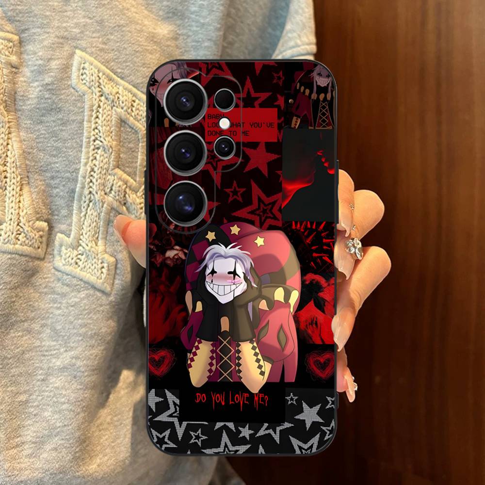 The Freak Circus Pierrot Phone Case For Samsung S 24 Fe 25 Ultra Plus 20 Lite 21 30 22 23 24 22 Ultra 5G Fundas