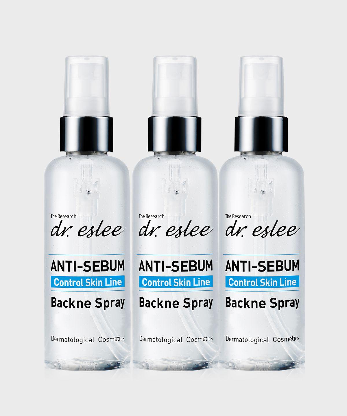 [Free 6-Piece Sample Kit] Anti-Sebum Back Cleansing Spray 100ml Set of 3
