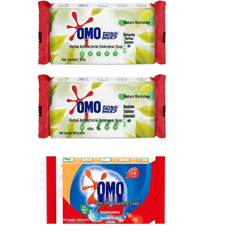 OMO Tea Tree Underwear & Ultra Laundry Soap Pack