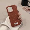 Korean-style Polka Dot IPhone 17 Case, Apple 15 Pro Max Phone Case, Minimalist and Stylish, Drop-proof, Soft Case