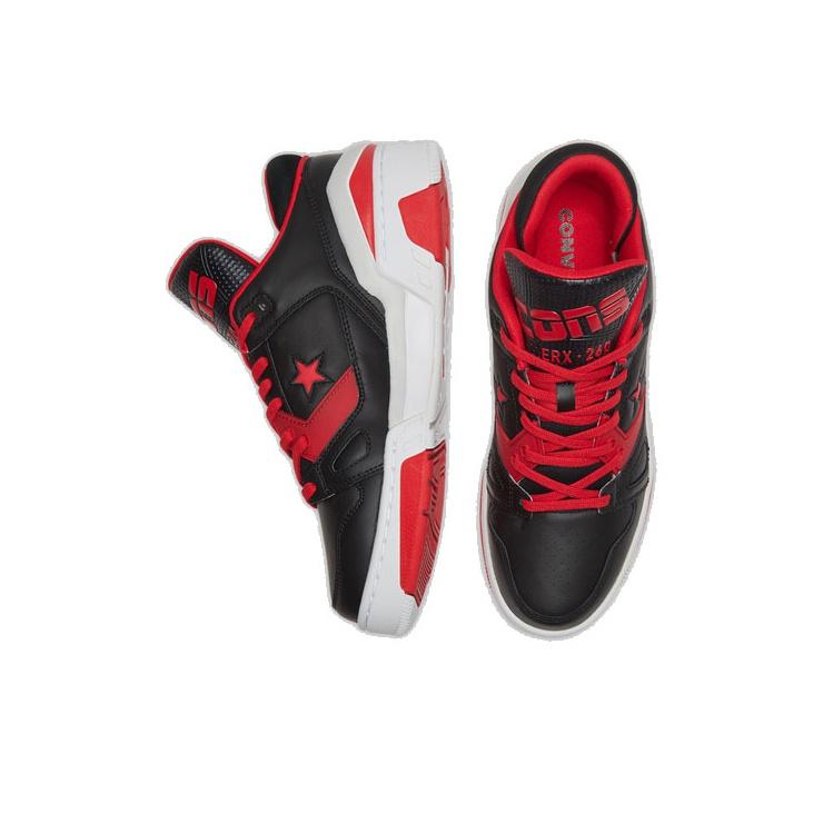 Converse Erx 260 Sport Comfort Low Top Retro Basketball Shoes Unisex Sneakers Black Red 167109C