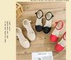 Women's Ethnic Style Breathable Linen Wedge Sandals with Buckle - Versatile High Heel for Summer Travel.