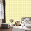 Geometric Rhombus Wallpaper Cream, White and Yellow 50x1000