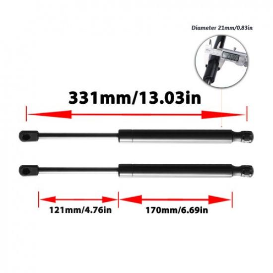 2x Rear Trunk Tailgate Lift Support Gas Struts For Mercedes-Benz SL550 SL55 AMG