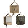 Outdoor Camping Taschentuchbox mit Haken zum Aufhängen Serviettenhalter Toilettenpapier Aufbewahrungsbox für Outdoor Camping Wandern