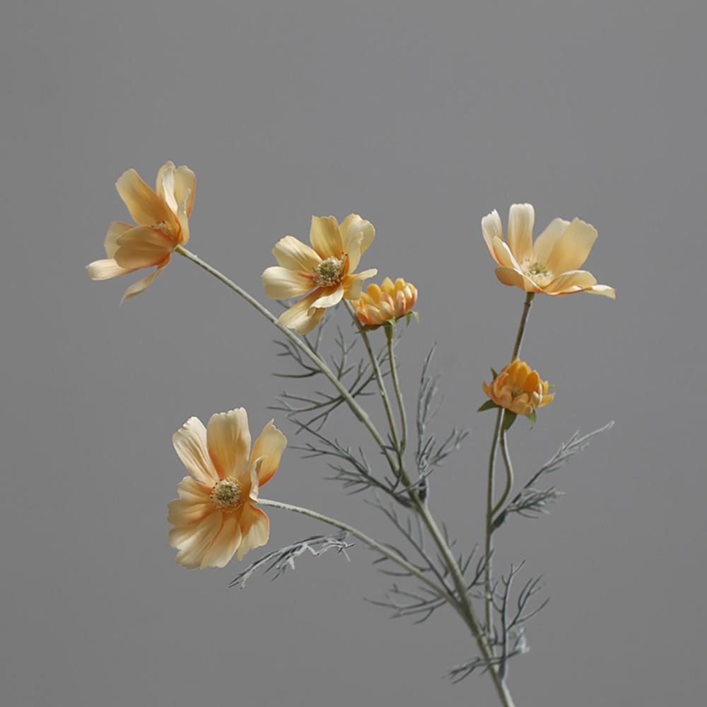 

Різнокольорове моделювання кореопсису довжиною 60 см штучна хризантема прикраса для дому світло-жовтого кольору