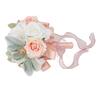 Hochzeitssträuße für Braut Weiches Band Brautjungfer Braut hält Blumen Künstliche Rose für