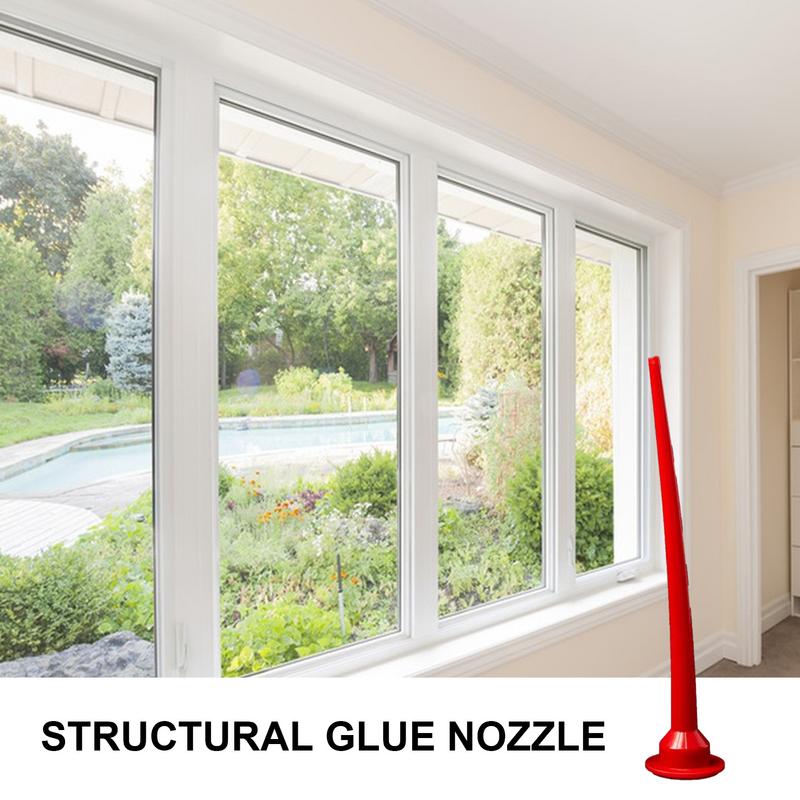 Duza de Calafatare Duza de Calafatare din Plastic Aplicator Calafatare Tip Cârnaț Instrument de Extensie pentru Calafatare Duza de Calafatare Curbată Duză de Calafatare Lungă