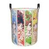 Japane Superhero Sailor Laundry Basket Collapsible Large Clothing Storage Bin Anime TV Shojo Cartoon Girl Moon Laundry Hamper