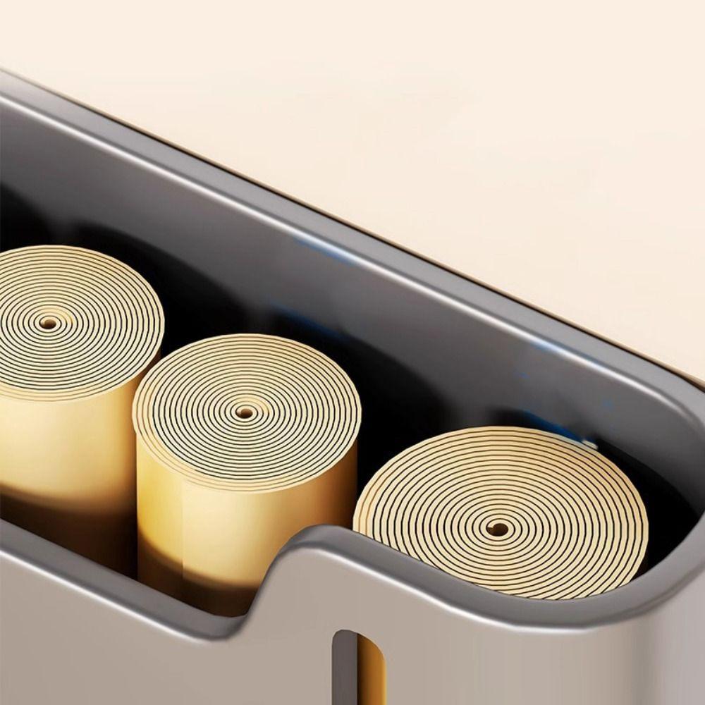 Large Capacity Kitchen Utensil Rack Punch Free Trash Bag Extraction Box  for Home
