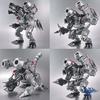 Assembly Model Figure: Digimon Lucemon Falldown Mode, Omegamon, Justimon