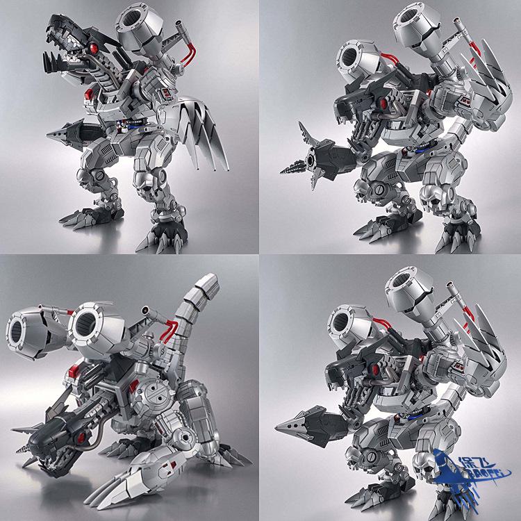 Assembly Model Figure: Digimon Lucemon Falldown Mode, Omegamon, Justimon