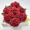 Rose Flower Artificial Wedding Hotel Restaurant Desktop Decoration Room Ornament