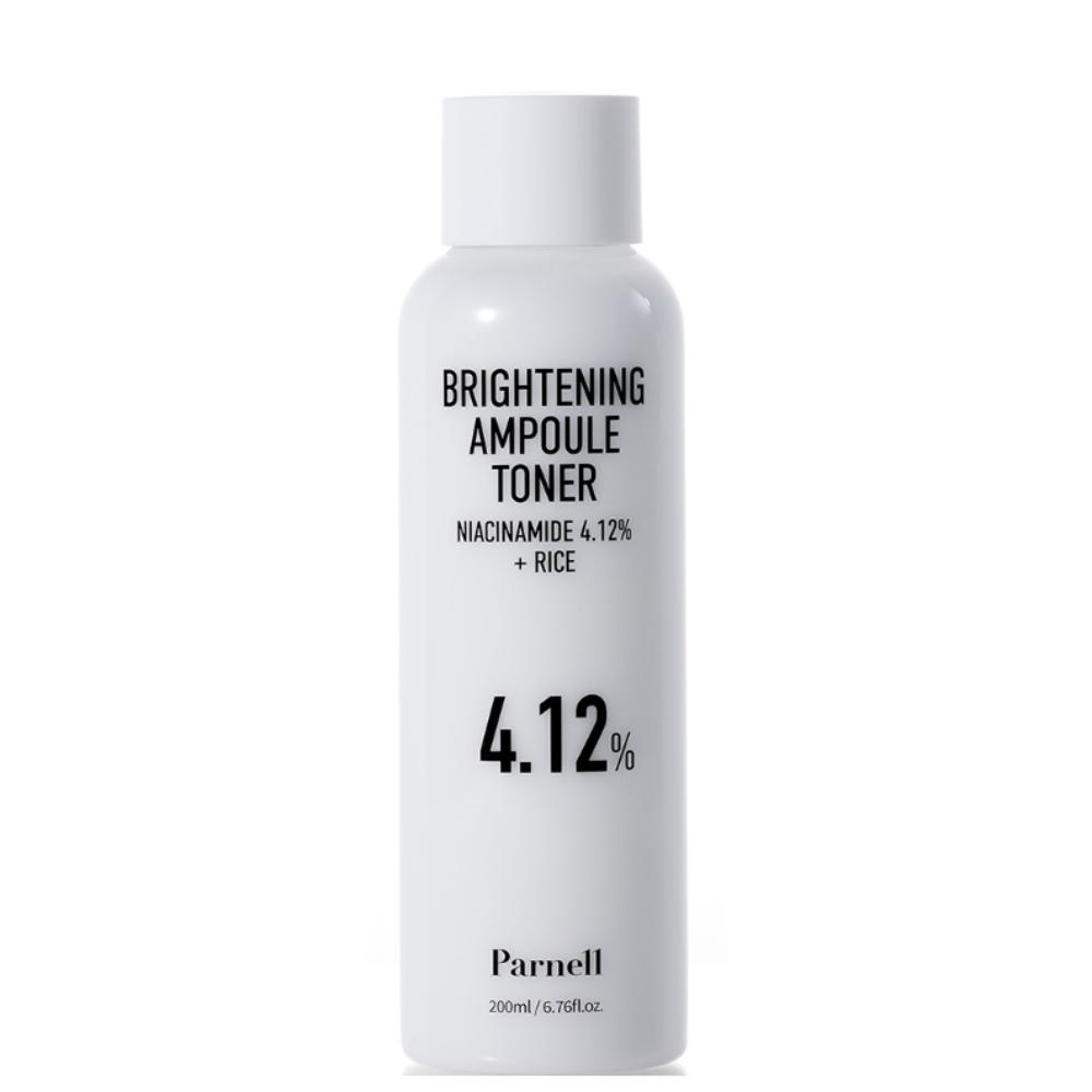 Parnell Niacinamide 4.12 Rice Brightening Ampoule Toner 200ml | Glow & Tone Correcting Care