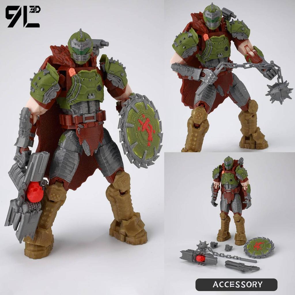 9L3D Printed Indomitable Hero Tech Jacker Lucky13 Action Figure Dummy13 MultiJointed Collectible Model Toy T13 Birthday Present