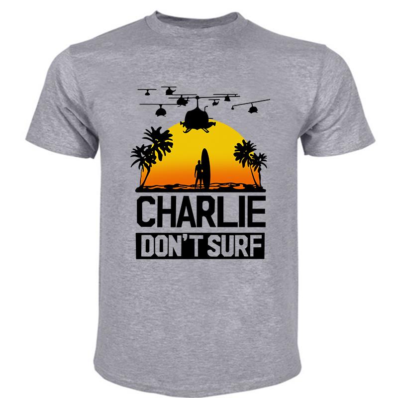 Charlie Dont Surf tshirt Unisex Apocalypse Now Film Movie Unisex tshirt Fashion cotton teeshirt